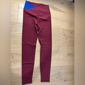 Maroon WILO Leggings